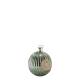 Candle Christmas bauble w. grooves