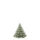 Candle Christmas tree w. glitter