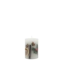 Pillar Candle w. Christmas spices