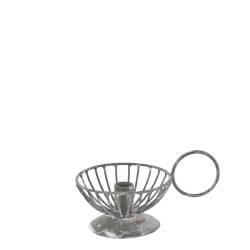 Chamberstick for taper candle