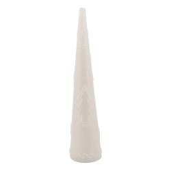 Pillar Candle cone w. pattern