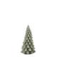 Candle Christmas tree w. glitter
