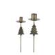 Spear w. Christmas trees set of 2
