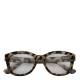 Reading Glasses w. leopard pattern incl. case