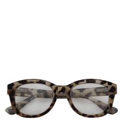 Reading Glasses w. leopard pattern incl. case