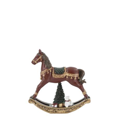 Noël Rocking Horse