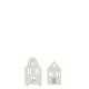 Candlestick houses set of 2
