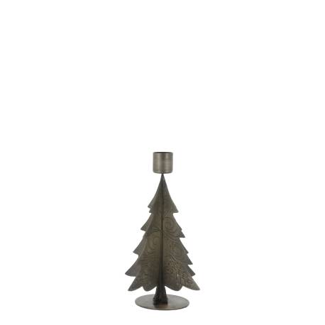 Candlestick w. Christmas tree
