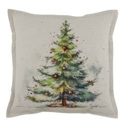 Aix Pillowcase w. Christmas tree