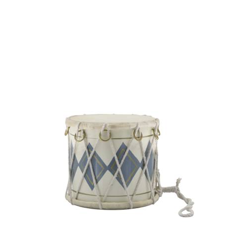 Vintage Drum w. leather handmade