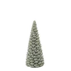 Candle Christmas tree w. glitter