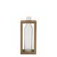 Bottle w. wooden holder