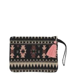 Sens Clutch jacquard woven