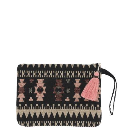 Sens Clutch jacquard woven