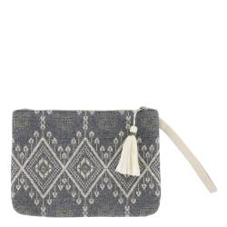Sens Clutch jacquard woven