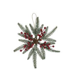 Fleur Hanger w. red berries