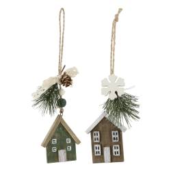 Vintage Houses set of 2