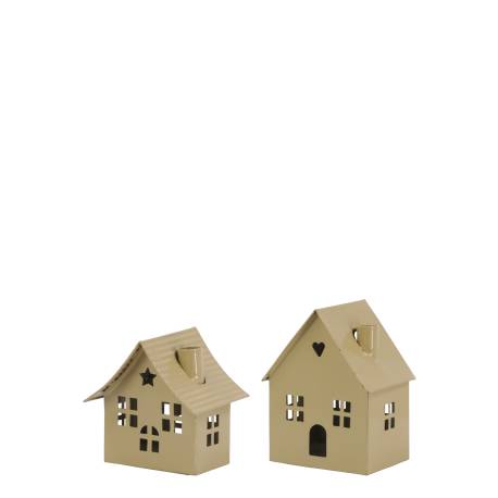 Candle Houses set of 2