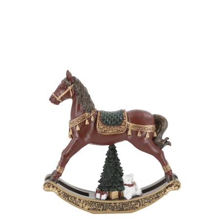 Noël Rocking Horse