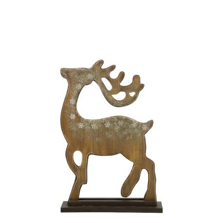 Vintage Reindeer w. glitter