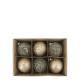 Christmas Bauble in box set of 6