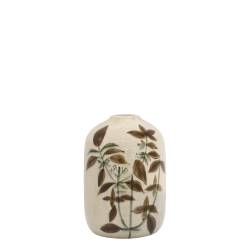 Vase w. floral motif