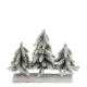 Fleur Fir Trees w. LED incl. timer