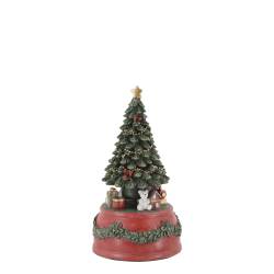 Noël Music Box w. Christmas tree