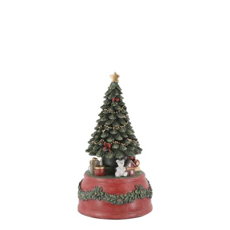 Noël Music Box w. Christmas tree