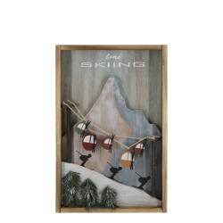 Vintage Picture w. ski lifts