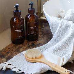 Butelka Na Mydło do Rąk z Dozownikiem Szklana Chic Antiue 500 ml