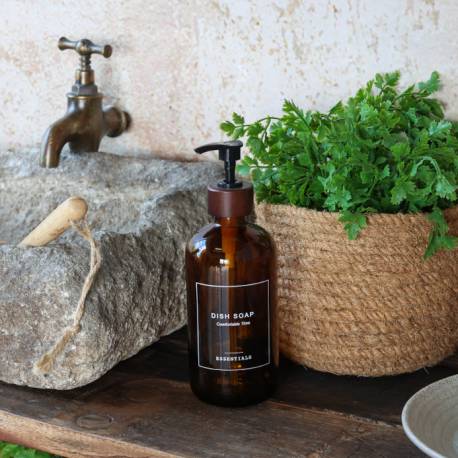 Butelka Na Płyn Do Naczyń z Dozownikiem Szklana Chic Antiue 500 ml