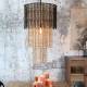 Żyrandol z Drewnianymi Koralikami Chic Antique B