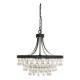 Żyrandol z Kryształkami Szklanymi Chic Antique C