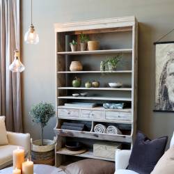 Regał Rustykalny Chic Antique z Szufladami