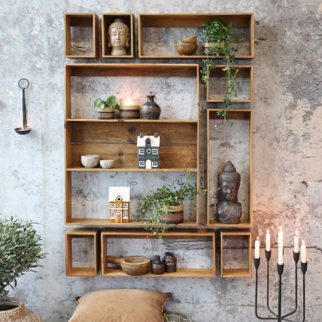 Shelving Unit set of 9