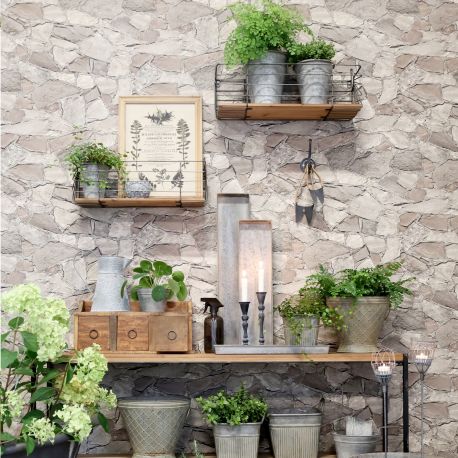 Półki Kosze Ścienne Chic Antique 2 szt.