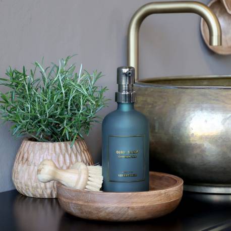 Butelka Na Płyn Do Naczyń z Dozownikiem Chic Antique Zielona 500 ml