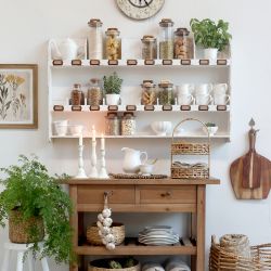 Szafka Ścienna Chic Antique Kremowa