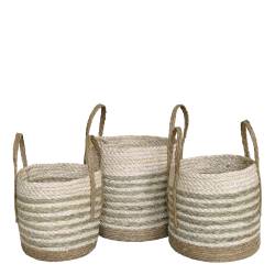 Wicker Basket set of 3