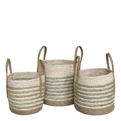 Wicker Basket set of 3
