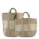Basket w. linen set of 2