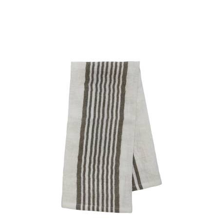 Éternel Tea Towel w. grain sack stripes
