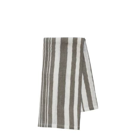 Éternel Tea Towel w. grain sack stripes