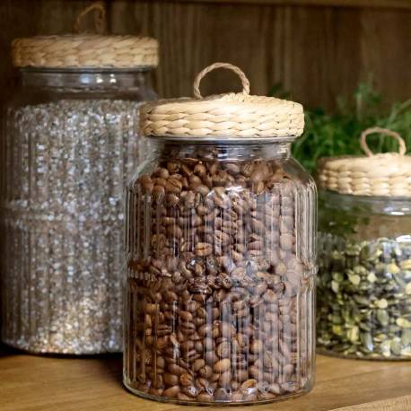 Table braided w. 2 drawers