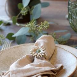 Sun lounger w. wheels braided