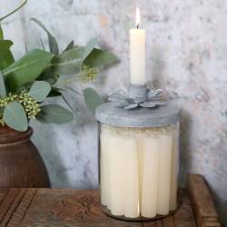 Świecznik z pokrywką