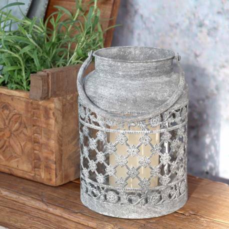 Latarnia z uchwytem i wzorem