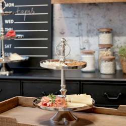 Etagere z 2 okrągłymi tacami