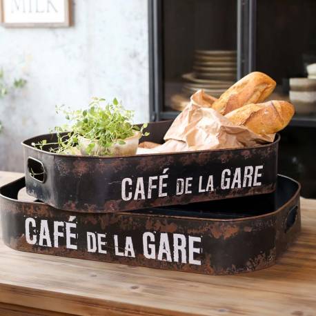 Taca z nadrukiem zestaw 2 szt.